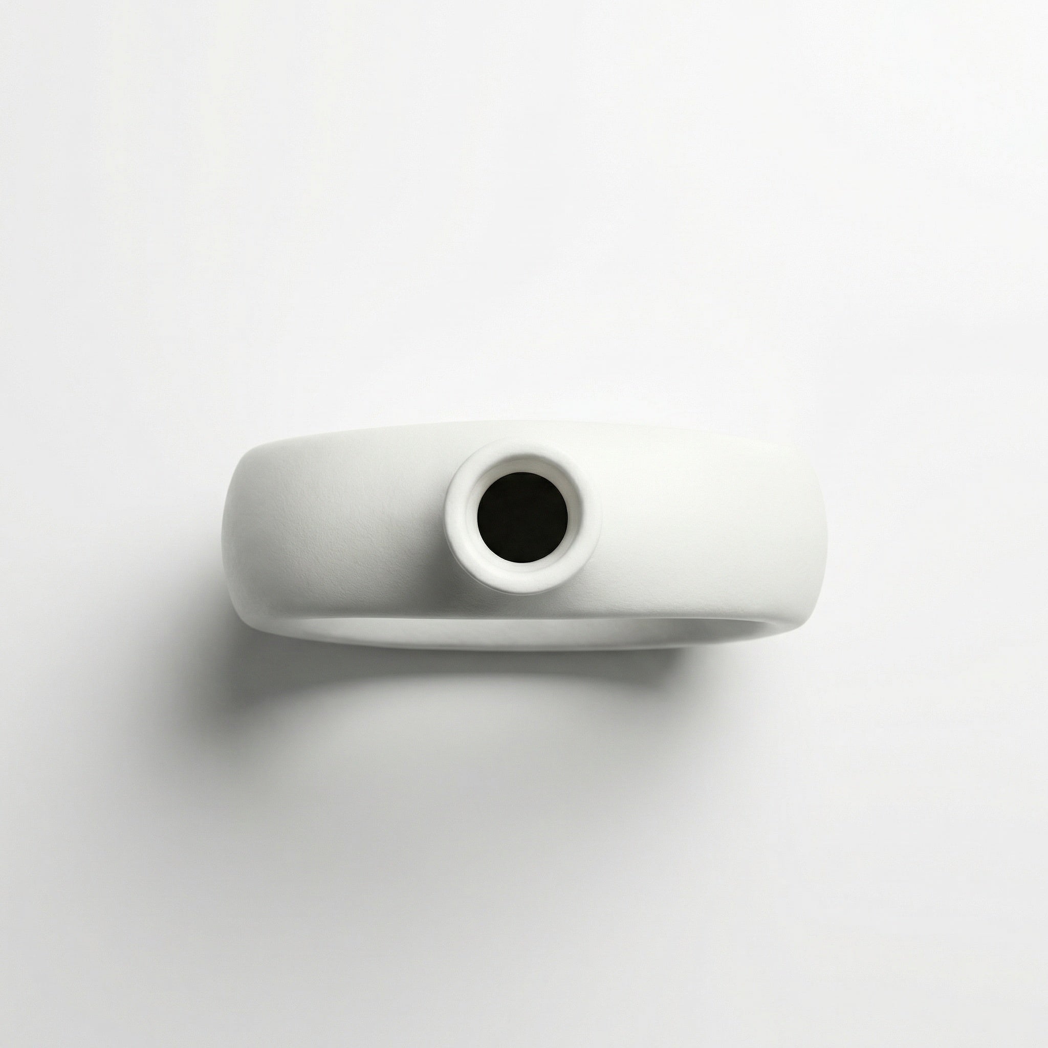 Poca Vase White Wide