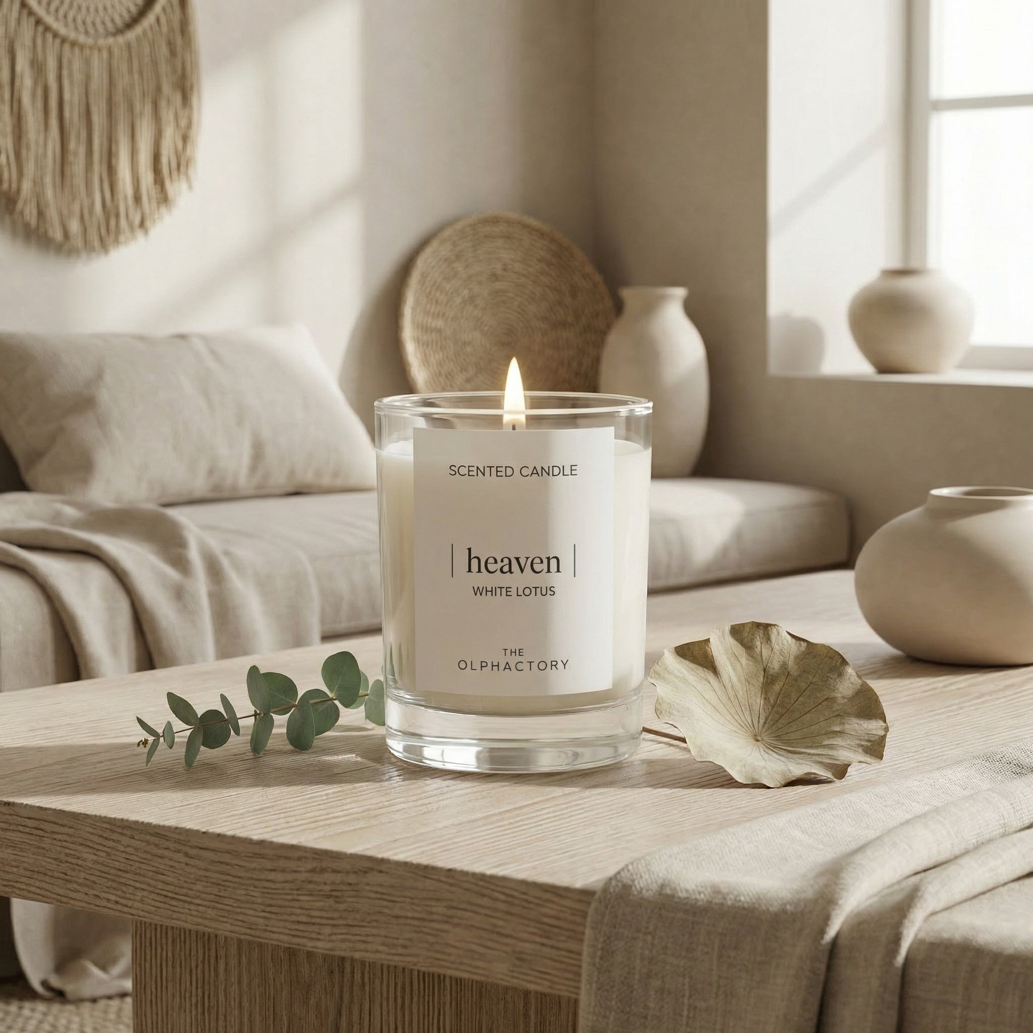 | heaven | White Lotus Geurkaars