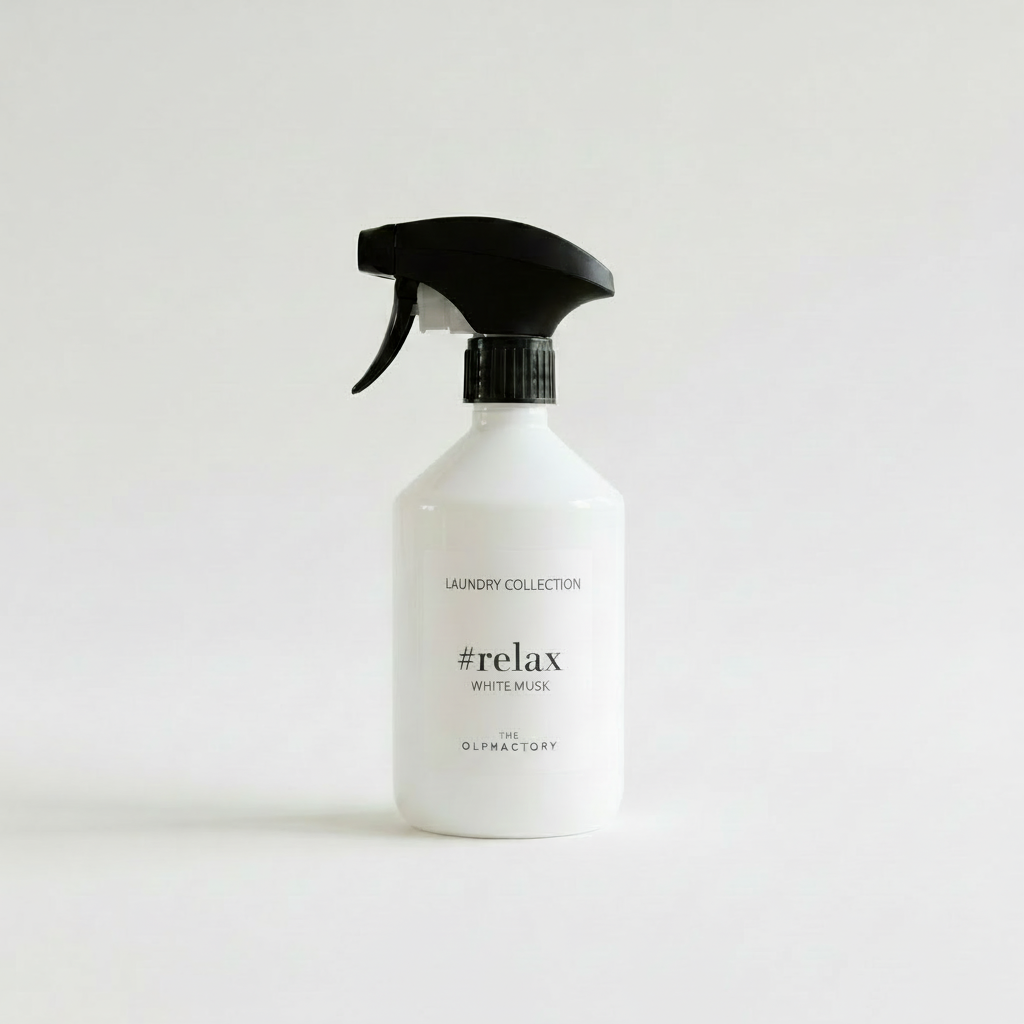 The Olphactory | Home Refresh White Musk | Textielspray | Homespray | Gastendoekje