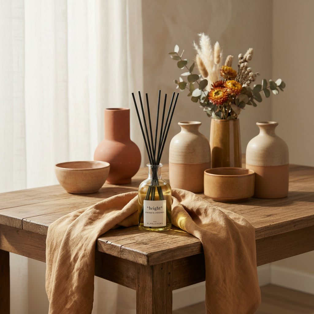 *bright* Orange & Cinnamon Geurstokjes