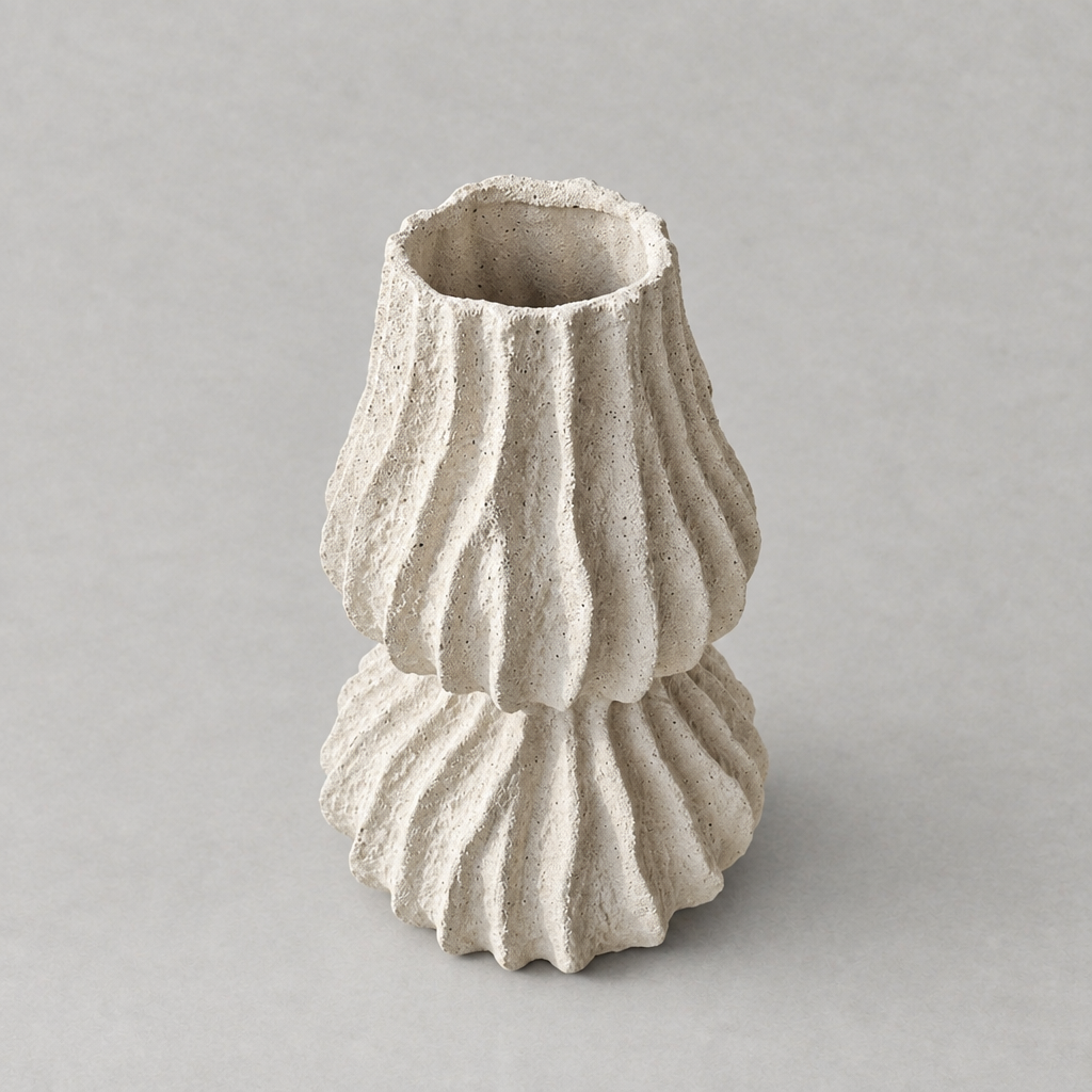 VANIA Vaas | 31,5cm | Organische vorm | Keramiek design vaas