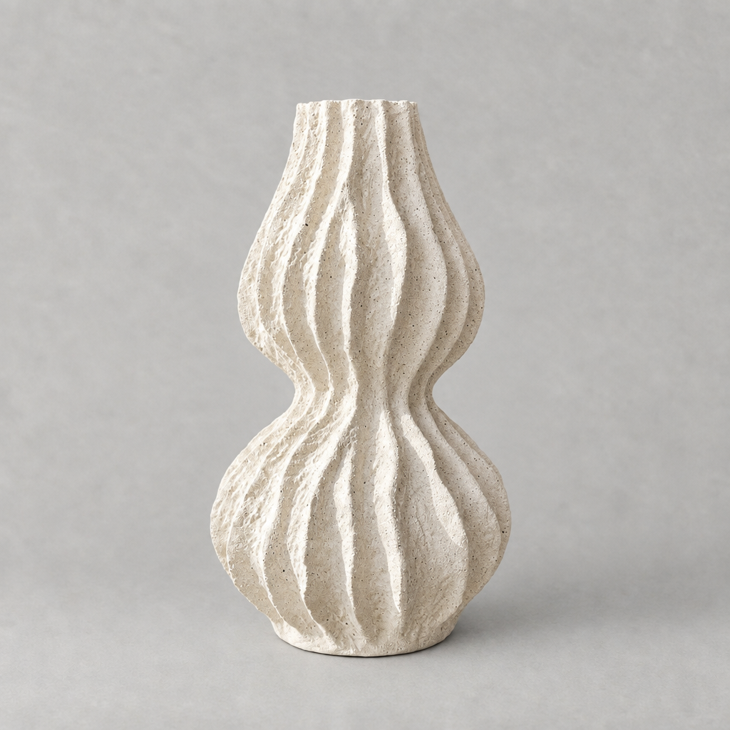 VANIA Vaas | 31,5cm | Organische vorm | Keramiek design vaas