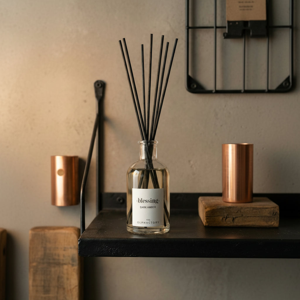 < blessing > Dark Amber Geurstokjes