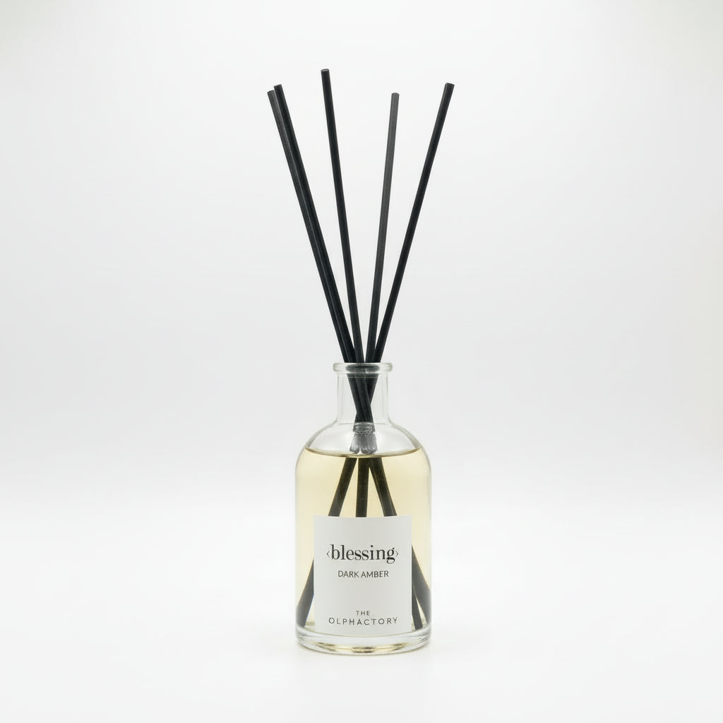< blessing > Dark Amber Geurstokjes