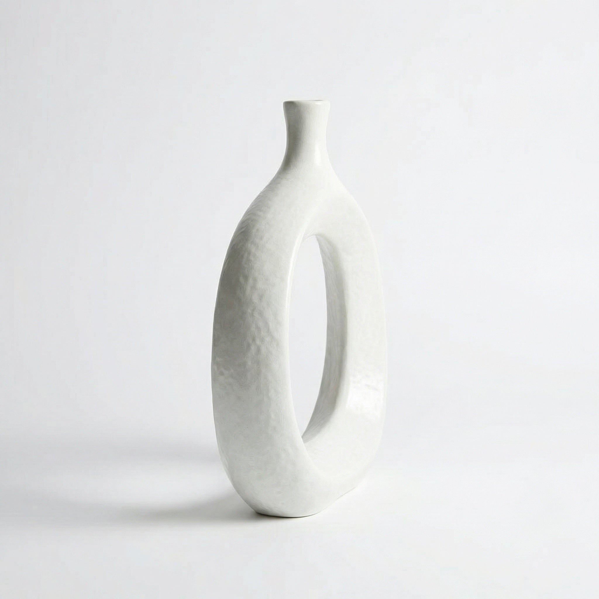 Poca Vase White Wide