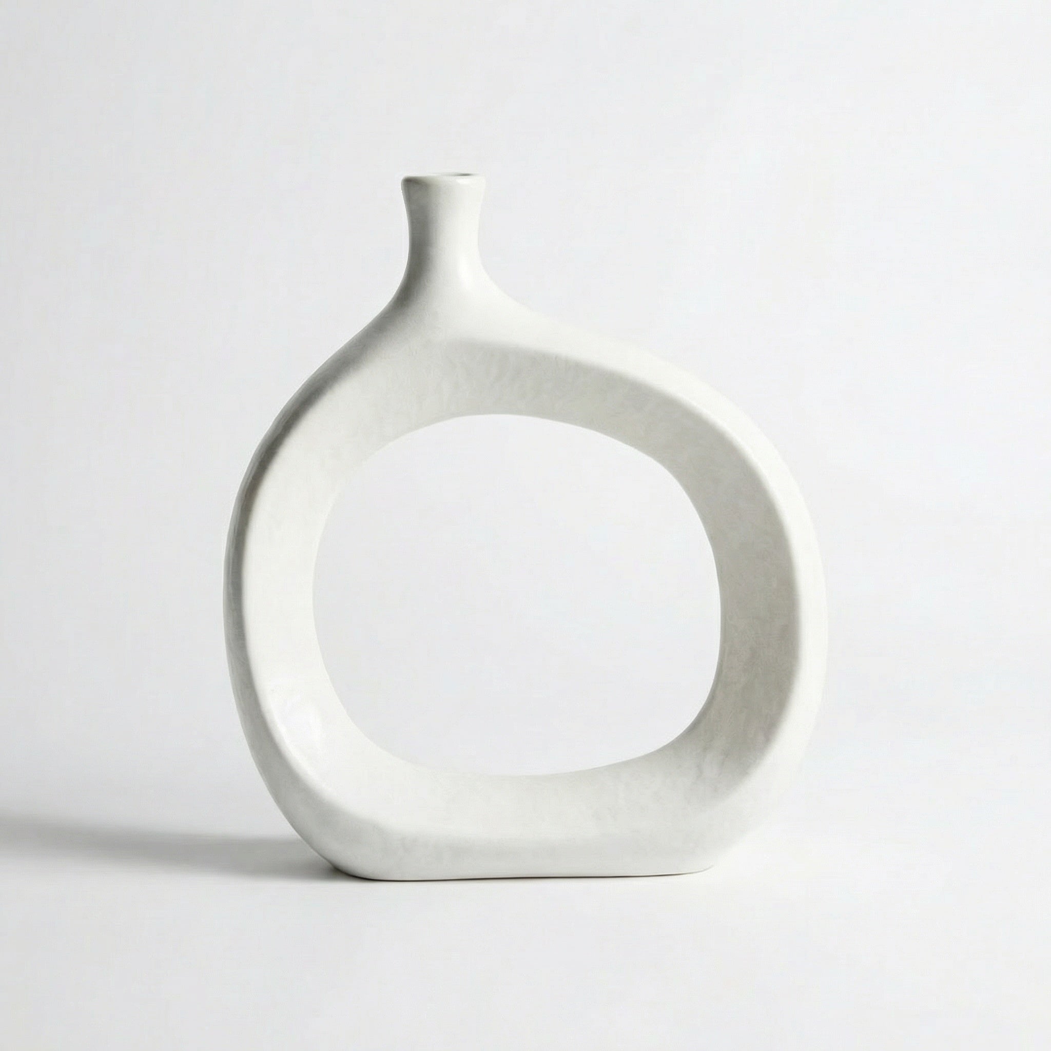 Poca Vase White Wide