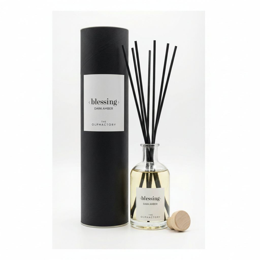 < blessing > Dark Amber Geurstokjes