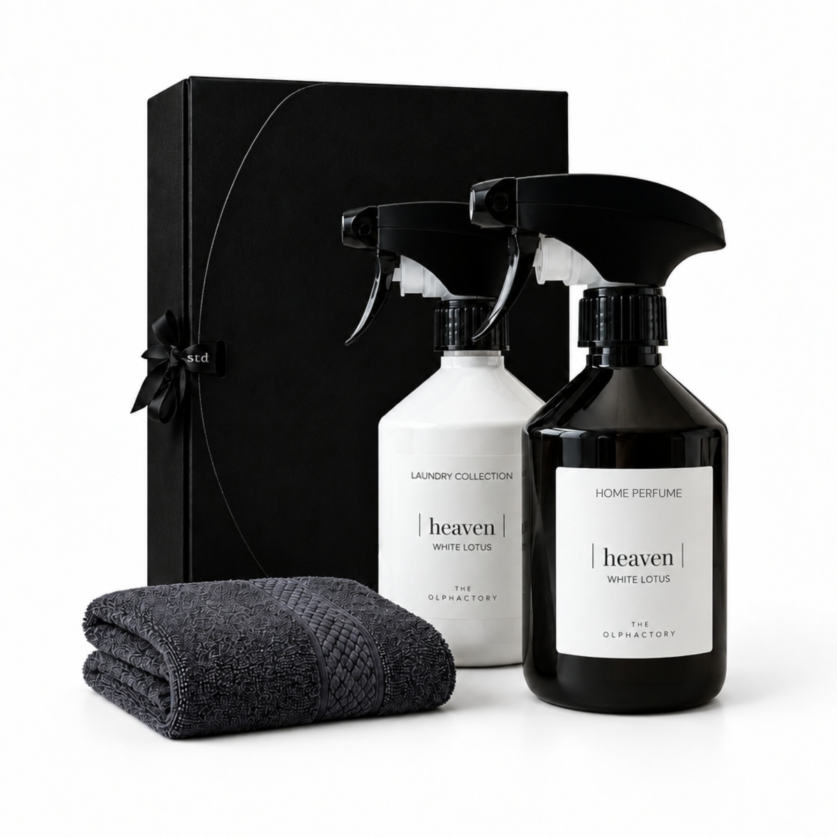 The Olphactory | Home Refresh White Lotus | Textielspray | Homespray | Gastendoekje